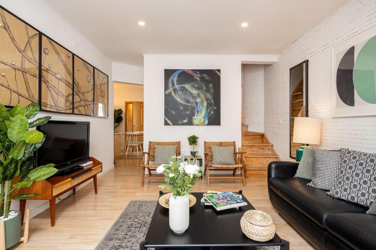 Lapa 3Bdr Duplex W/ Balcony By Lovelystay Lisboa Eksteriør billede